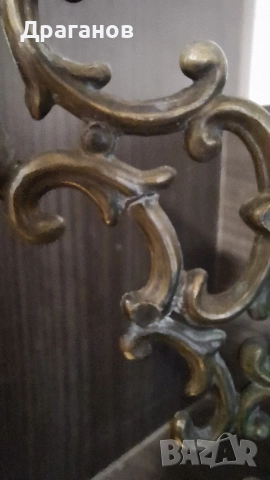 Бронзови канделабри, снимка 7 - Антикварни и старинни предмети - 52900140