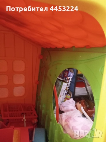  Детска къща за игра и  детска маса с две пейки , снимка 5 - Други - 51029006