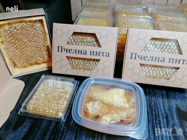 Медена пита Бутиков мед, Див градеж, снимка 2 - Пчелни продукти - 41874520