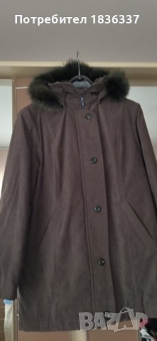 Дамска шуба с качулка от лисица 