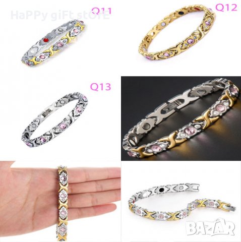 Магнитна гривна за регулиране на кръвното налягане - различни видове, снимка 8 - Гривни - 31311544