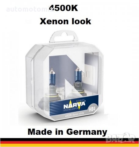 КРУШКИ HB4/9006 NARVA - WHITE XENON- 48626