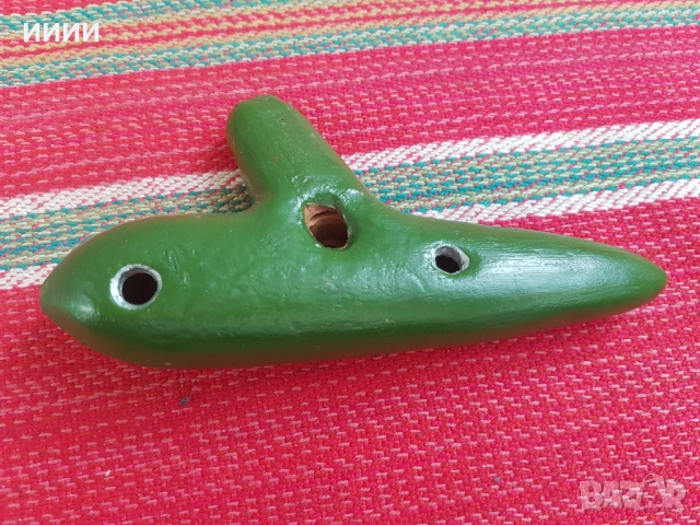 Окарина музикален инструмент , снимка 2 - Антикварни и старинни предмети - 53140342