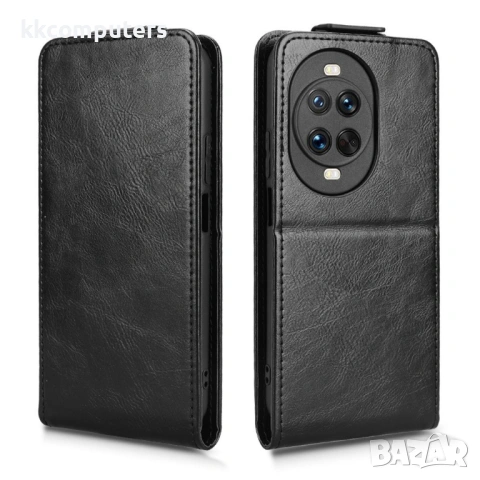 Калъф Портфейл за Huawei nova 14 Pro 5G - Вертикален Флип, Кожен PU, с Джоб за Карти и Стенд, Магнит, снимка 8 - Калъфи, кейсове - 53187701