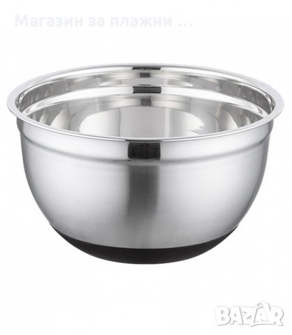 МЕТАЛНИ КУПИ ЗА РАЗБЪРКВАНЕ СЪС СИЛИКОНОВО ДЪНО - код  3155, снимка 14 - Съдове за готвене - 34127935