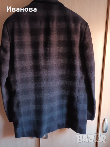 Мъжко яке естествена кожа и сака, снимка 8 - Якета - 53755340