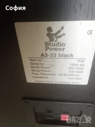 трилентови качествени колони STUDiO POWER -200w, снимка 3 - Тонколони - 56254403