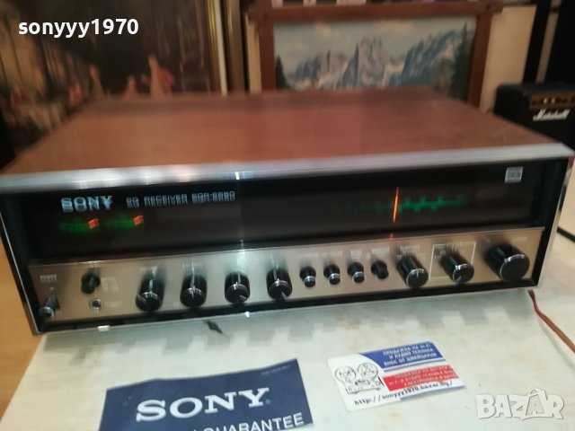 SONY RECEIVER-MADE IN JAPAN 0109231112LNV, снимка 5 - Ресийвъри, усилватели, смесителни пултове - 42042563