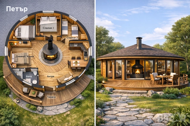 Къщи от дърво