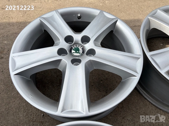 4 броя алуминиеви джанти за Skoda Praktik,Fabia,Roomster 16, снимка 10 - Гуми и джанти - 53871666