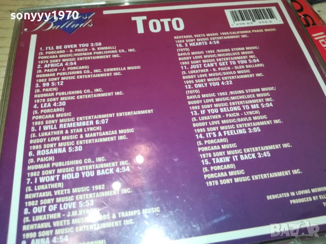 TOTO CD 0708251446, снимка 11 - CD дискове - 51286090