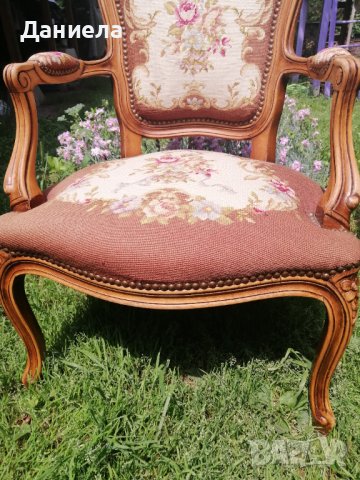 Кресло антик, снимка 9 - Дивани и мека мебел - 40866868