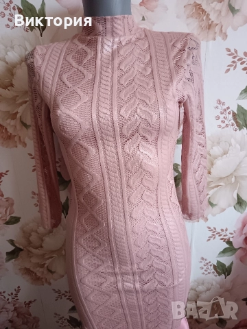 дамска рокля пепел от рози, снимка 2 - Рокли - 52901672