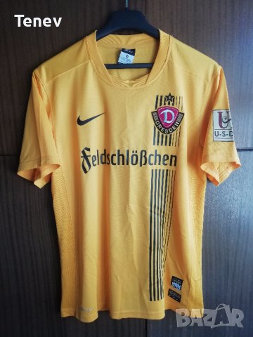 Dynamo Dresden Nike оригинална колекционерска тениска фланелка Динамо Дрезден размер М , снимка 2 - Тениски - 41898676