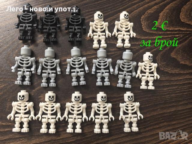 НОВИ LEGO минифигурки рицар пират сокол вълк форестмен /17 юли 2025/, снимка 7 - Колекции - 49567716