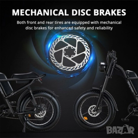 Електрически велосипед/колело RIDING TIMES Z8S 750W 20.8AH, снимка 4 - Велосипеди - 52239971