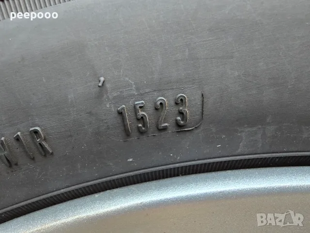 Алуминиеви джанти 5x114,3 с зимни гуми Дънлоп 225/65/17 Honda CR-V, снимка 10 - Гуми и джанти - 55988739