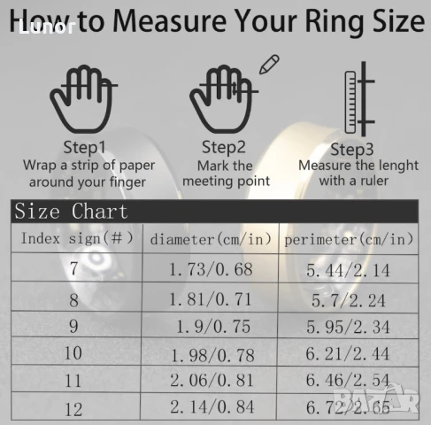 Смарт пръстен, снимка 7 - Смарт гривни - 51345029