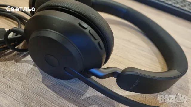 Продавам Jabra Evolve2 40 професионални слушалки, снимка 4 - Слушалки за компютър - 49542353