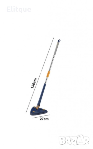 Разтегателен триъгълен моп 360  - ПРОМОЦИЯ  1 БР без кутия, снимка 5 - Други стоки за дома - 52901513