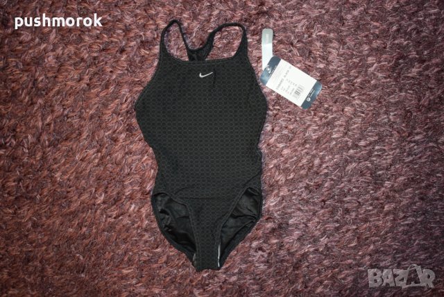 Nike swim НОВ детски цял бански 6 год, снимка 1 - Детско бельо и бански  - 40667149