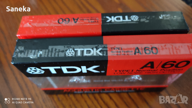 TDK A 60, снимка 6 - Аудио касети - 36160754