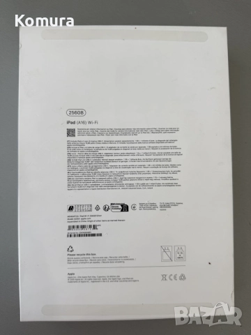 Таблет Apple Ipad A16 WI FI, снимка 2 - Таблети - 56317139