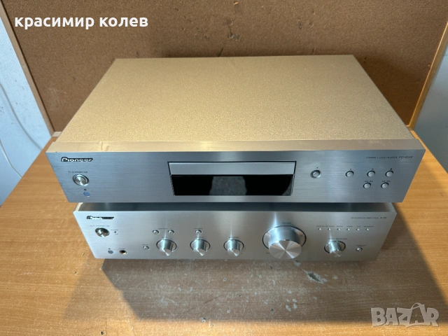 усилвател "PIONEER A-30"и cd плейър "PIONEER PD-10AE", снимка 5 - Ресийвъри, усилватели, смесителни пултове - 53290326