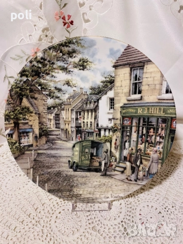 порцеланова чиния за стена 