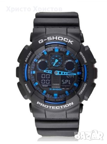 Мъжки часовник Casio G-Shock GA-100-1A2ER, снимка 2 - Мъжки - 41627856