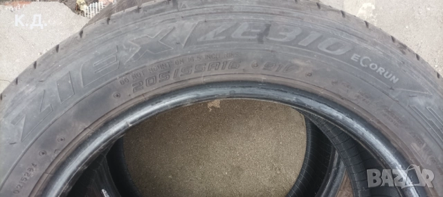 Летни гуми 205 55 16 , снимка 3 - Гуми и джанти - 49993160