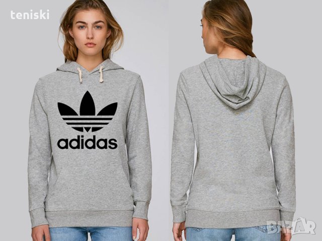  Качествени Суичъри ADIDAS принт,Цветове и размери, снимка 3 - Суичъри - 31372472