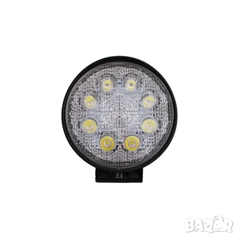Кръгъл LED прожектор 24 W с диаметър 115 mm