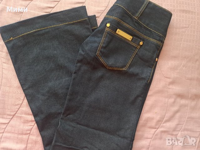 Дънки с широк крачол, снимка 2 - Дънки - 41629731