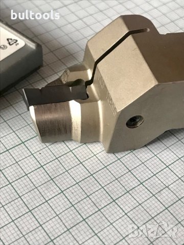 Нож със сменяеми пластини за челни канали HFHR - ISCAR, снимка 6 - Други инструменти - 35671485