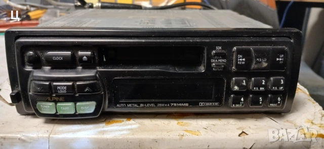 Ретро автокасетофон ALPINE 7514MS