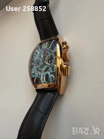 Franck Muller - Vintage Chronograph Quartz  - Мъжки часовник - Нов , снимка 10 - Мъжки - 53218912