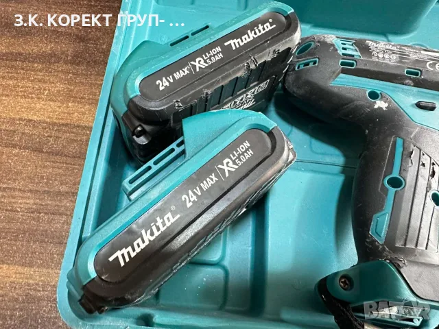 Винтоверт Makita – комплект с 2 батерии и зарядно, снимка 4 - Винтоверти - 56224143