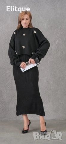 дамски комплекти блуза и пола , снимка 5 - Комплекти - 52552644