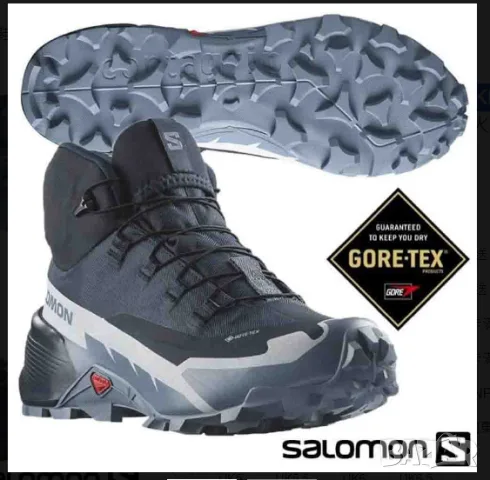 Salomon Cross Hike 2 Mid GTX – Леки и водоустойчиви туристически обувки номер 38 