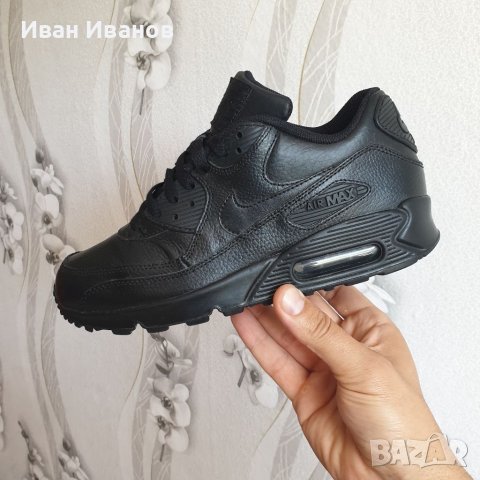 Оригинални МАРАТОНКИ NIKE AIR MAX 90 LEATHER   номер 38,5-39, снимка 18 - Маратонки - 40715078