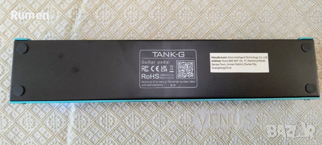 Процесор за китара Tank-G, снимка 3 - Китари - 53781656