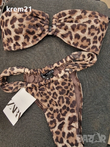 Zara бански 2части номер S, снимка 1