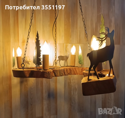 Висяща лампа за таван, снимка 10 - Лампи за таван - 52886636