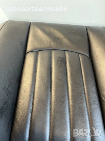 Задна седалка пейка от черна кожа RHD за Mercedes CLS W219 (2009) A2199200116, снимка 2 - Части - 53859125