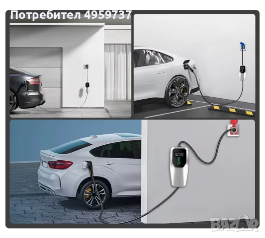 УЛТРА ПРОМО! Зарядна станция Type 2 - 3.6/7/11/22kW, до 32A, WiFi, LCD, регулируем ток, 1/3 фаза, снимка 2 - Аксесоари и консумативи - 56226776