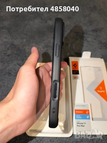Кейс Spigen за iPhone 17 PRO MAX, снимка 3 - Калъфи, кейсове - 56242058