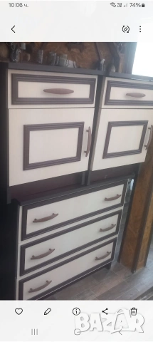 продавам две нощни шкафчета и скрин, снимка 2 - Скринове - 53531241