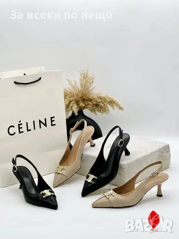Celine Дамски Обувки На Ток - Различни Модели И Цветове Код SEM-181, снимка 6 - Дамски обувки на ток - 55769700