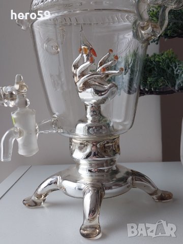 Много рядък Руски самовар/сребро сребърен сребърни/, снимка 3 - Антикварни и старинни предмети - 40390484